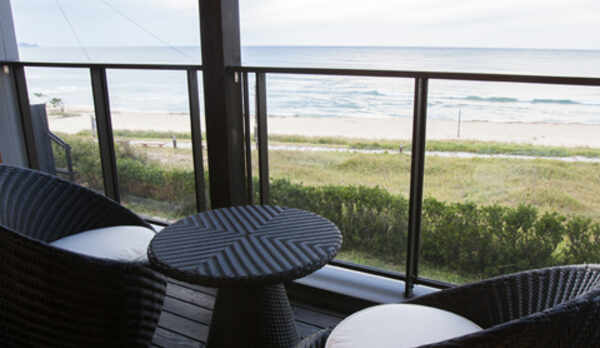 ２階客室からの風景