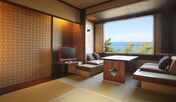【松庵モダン】鳩山荘松庵の伝統的客室にモダンが融合したお部屋でごゆっくりとお過ごしください。
