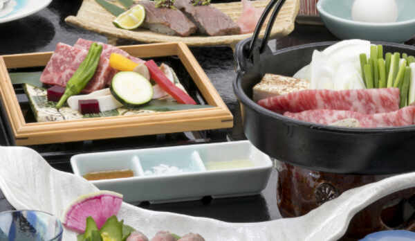 松阪牛づくし会席（一例）