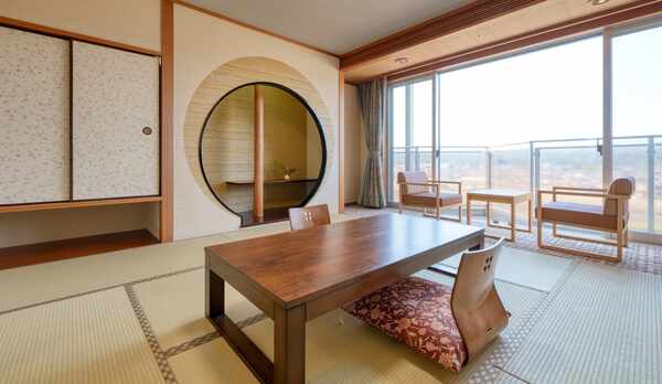 【スタンダード和室8畳】落ち着いた趣の和室8畳です。