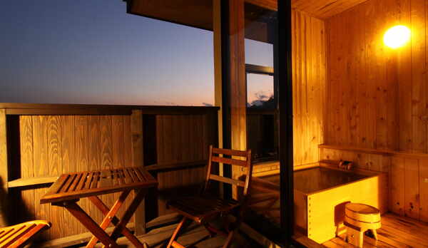 客室専用展望温泉