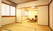 【新館和室】和室でゆっくりのんびりお寛ぎください。+゜