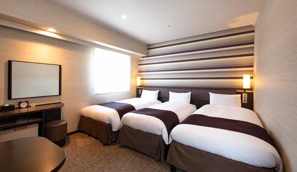 トリプル（ツインルームにエキストラベッドをセット）