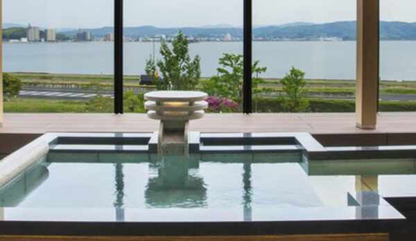 【禁煙】デザインフロアMINAMOバリアフリー露天風呂付和洋室201号室