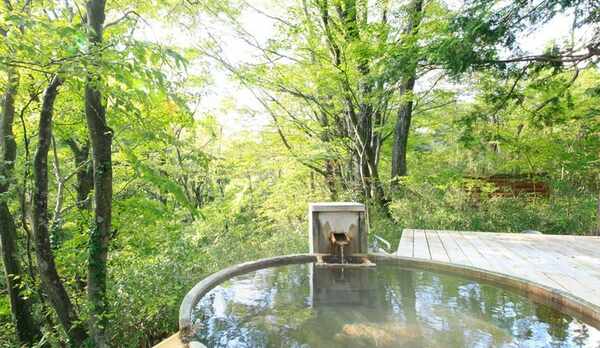 林空露天風呂付き離れ「おぼろ月」