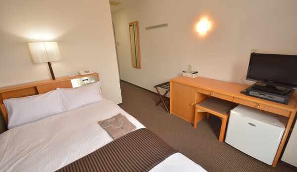 シングルルーム(ユニットバスタイプ)　１２㎡　幅１２０ｃｍのベッド１台