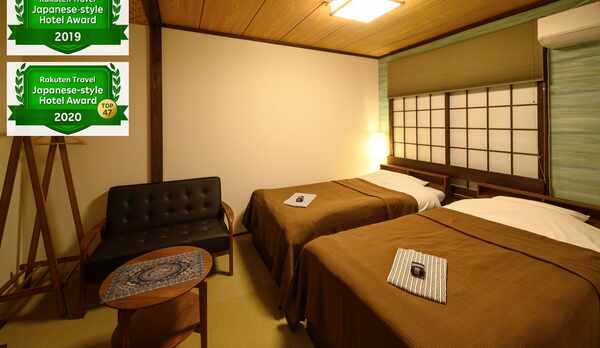 和洋室　スタンダードツインルーム　2人部屋　ウォシュレットトイレのみ