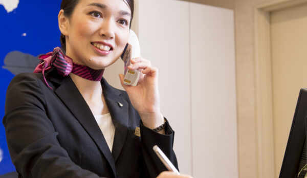 【旅のお手伝い】何かお困りの際は、24時間対応のフロントスタッフまで！