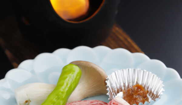 山形牛のステーキ