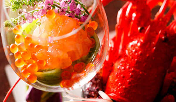 伊勢海老のお造り