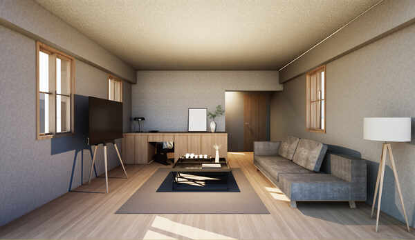 【特別室】半露天ジャグジー付洋室ツイン／50㎡／禁煙