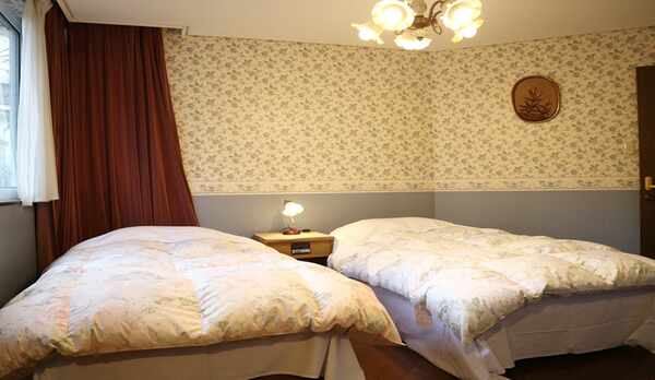 *[ツインルーム（S）]シングル2台の角部屋はカップルに1番人気