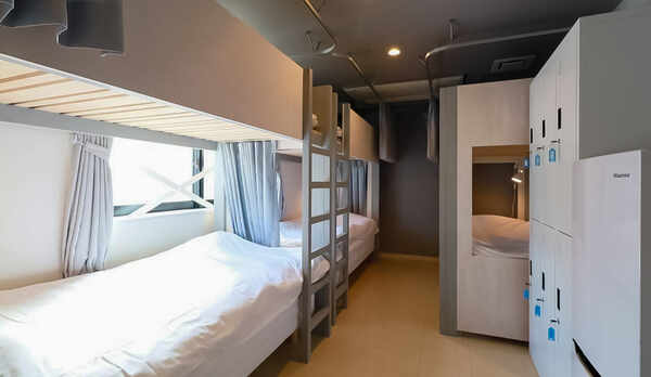 ・ドミトリー　女性専用エリア有り　女子旅でも安心してご利用いただけます！