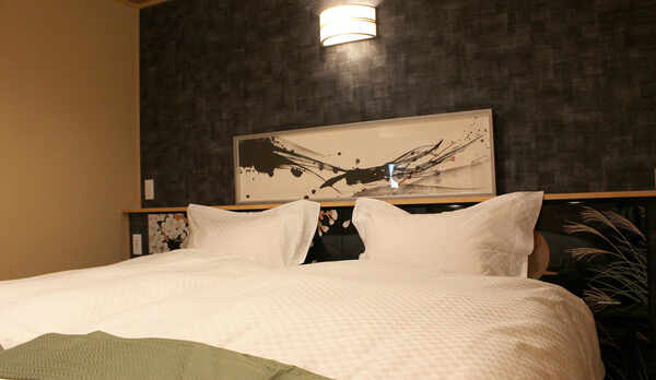 【川音の間】ベッドルーム