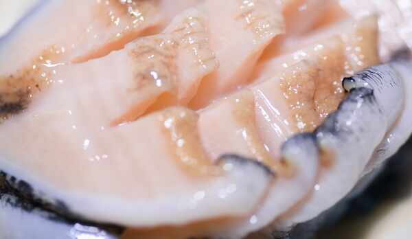 あわびのお造り