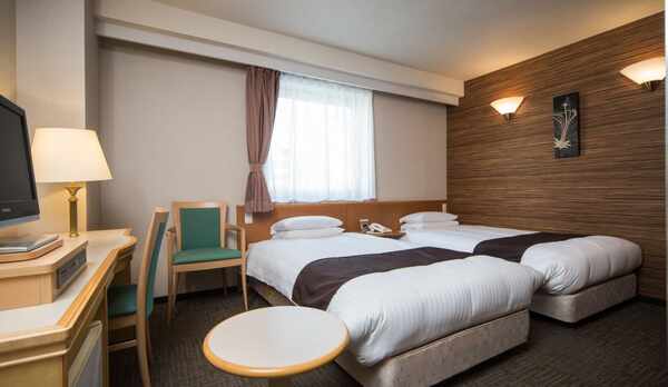 ツイン：ご夫婦やカップル等の二人旅におすすめ！快適なホテルライフをお約束