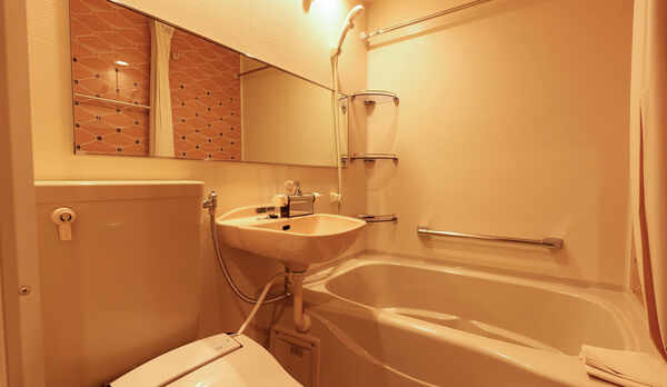 ・【プレミアセミダブル】ユニットバスは清潔で安心