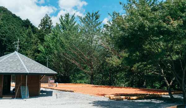 キャンプサイト大