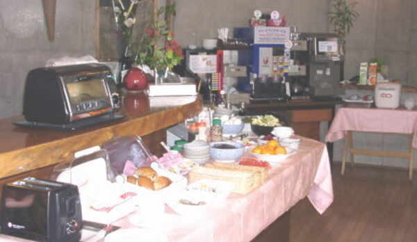 レストラン朝食全体