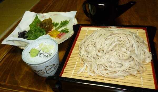 本格手打ちそば　単品メニュー