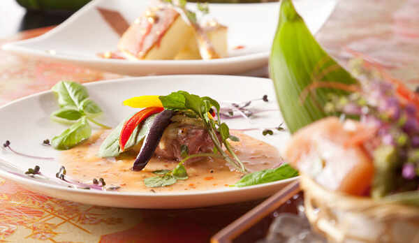 素材と彩りを大切にしたお料理の数々