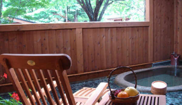 部屋付き露天風呂