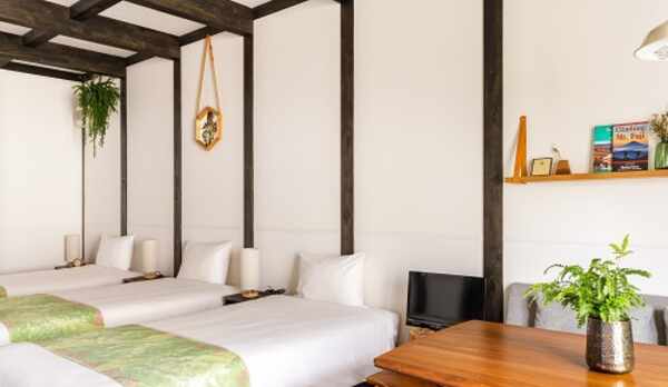 【3名様まで泊まれるお部屋】独立バス・トイレ・洗面・冷蔵庫・電子レンジ・シンク付