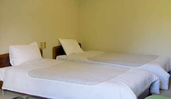 *【新館洋室】落ち着きのある洋室、ベッドタイプで寝起きも楽々