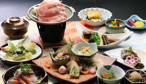 【春　夕食一例】