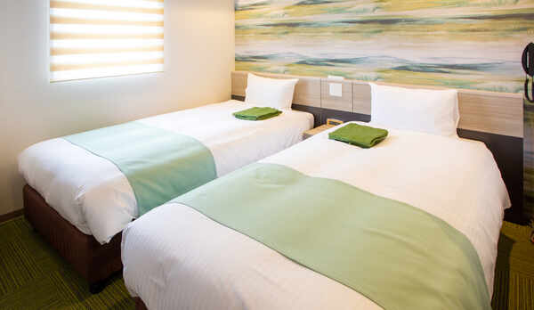 【客室】禁煙 エコノミーツイン/WiFi完備（リーズナブルタイプ）