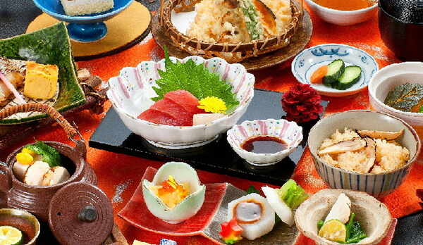 森のめぐみ松茸会席