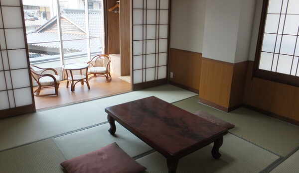 ペットと泊まれる和室（一例）