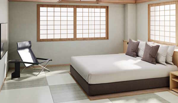 シグネチャースパスイート withサウナ（寝室）