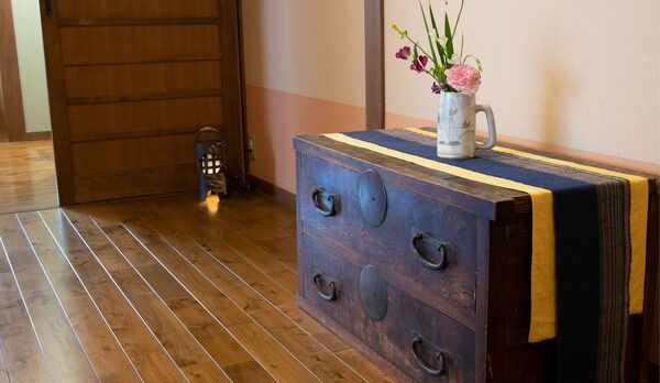 「美女柳」廊下