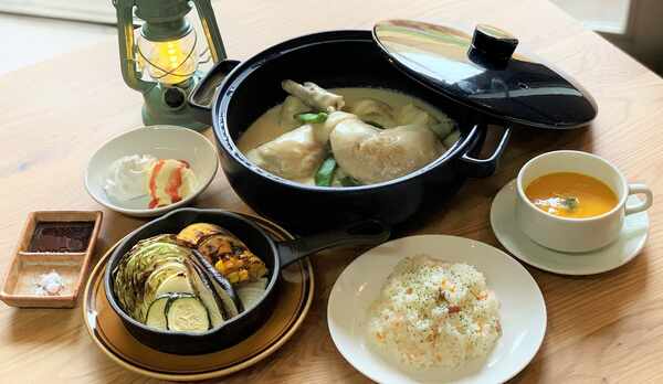 ＜ライトコース＞メインは鶏のオリジナルフリカッセ