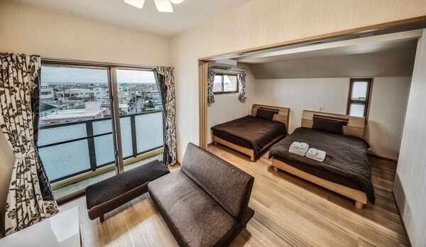 【1LDK】リビング＆ベッドルーム