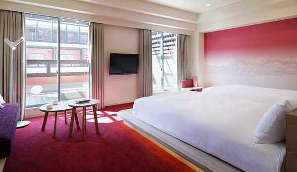 スタンダードテラスツイン（35平米／定員3名）