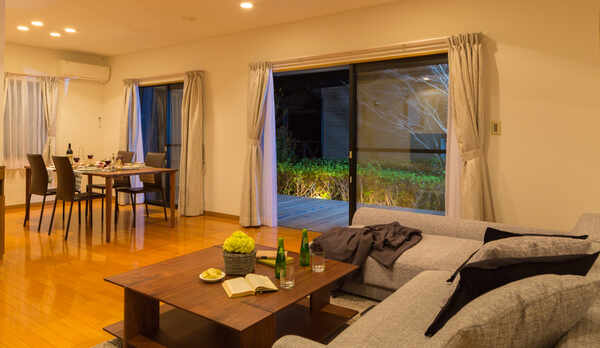 広々としたリビングダイニング