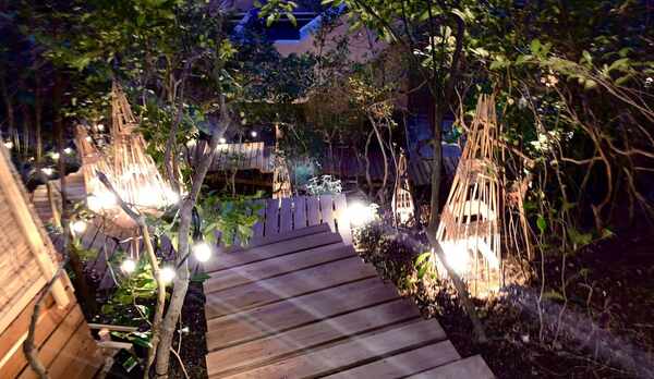 貸切露天風呂 月の舟・猫の恋通路