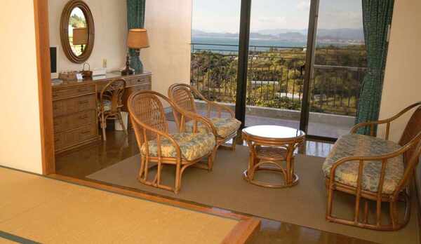 和室からの眺望