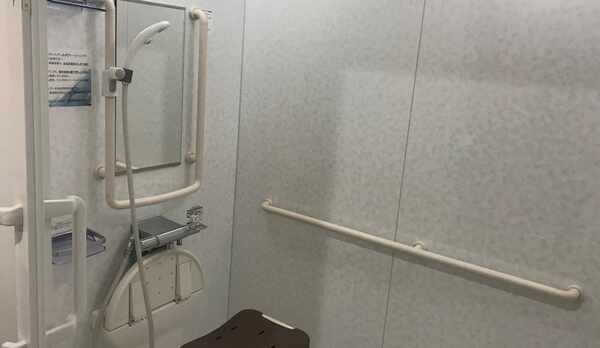 *デラックスルーム一例／シャワーブース付きの洗面所。