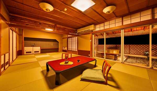 スーペリア露天風呂付和室2間　※客室の一例