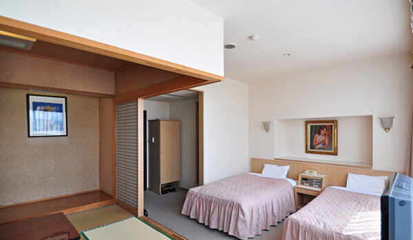 【スイート和洋室】和室と洋室でゆっくりとくつろげるお部屋