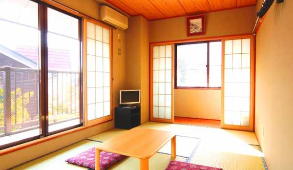光がたくさん入る和室の一例
