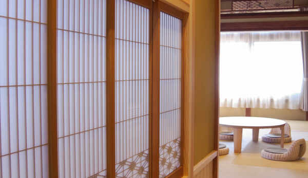 *客室一例／全てのお部屋がゆったりと18畳以上の和洋室