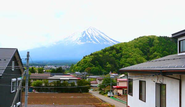 富士山が見えるお部屋