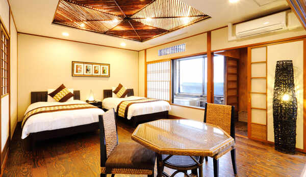 ・【源泉掛け流し風呂付き客室】一例