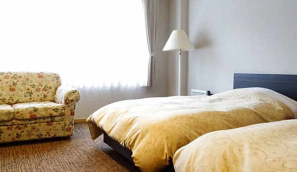 ◎洋室ツイン（全室バストイレ（ウォシュレットタイプ）付）