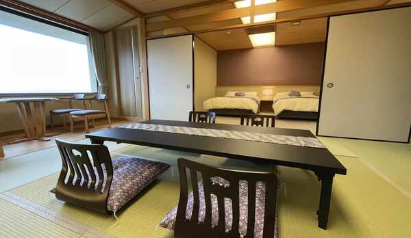 *【2022年改装■光琳】20畳の広々とした空間に、和室リビングと寝室がございます。