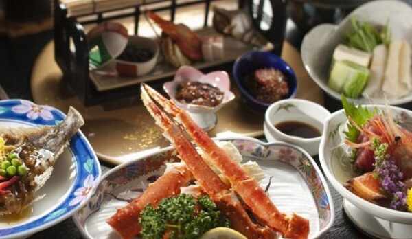 夕食の一例です。